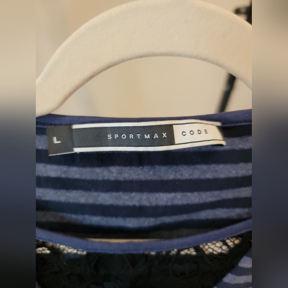 Sportmax Code Max Mara Border Pattern 3/4 Sleeve … - image 3